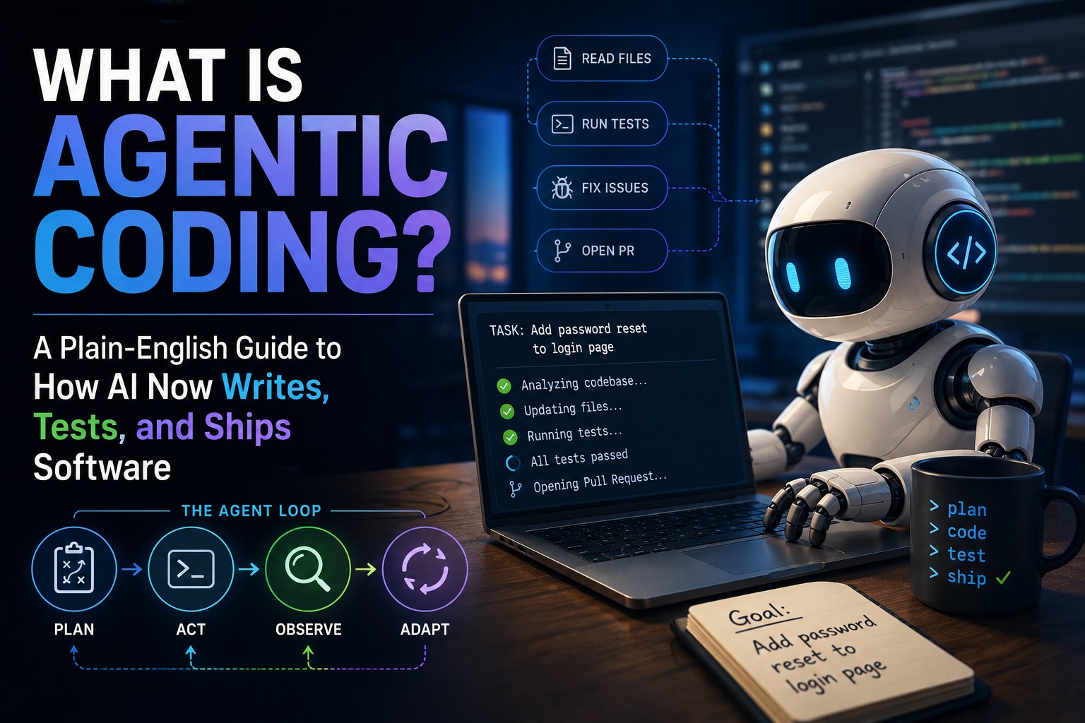 ما المقصود بالبرمجة الوكيلة (Agentic Coding)؟